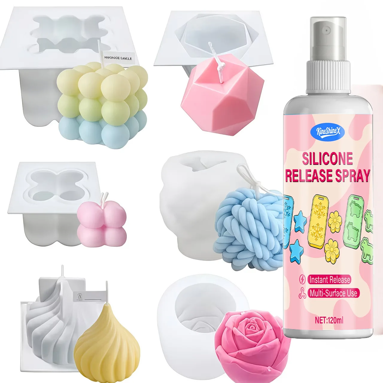 Силиконовый спрей-разделитель для форм, спрей-разделитель для эпоксидной смолы, быстросохнущий, нелипкий, продлевает срок службы форм, легко очищается, универсальное применение.
Силиконовый спрей-разделитель для форм, спрей-разделитель для эпоксидной смолы, быстросохнущий, нелипкий, продлевает срок службы форм, легко очищается, универсальное применение.