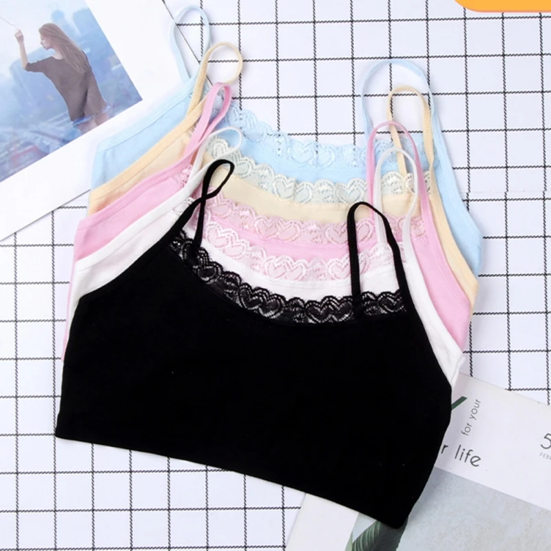 Solid Children's Breast Care Girl Bra 8-18 Years Hipster Cotton Teens Teenage Underwear Summer Kids Lace Vest Children Clothing
Solid Children's Breast Care Girl Bra 8-18 Years Hipster Cotton Teens Teenage Underwear Summer Kids Lace Vest Children Clothing