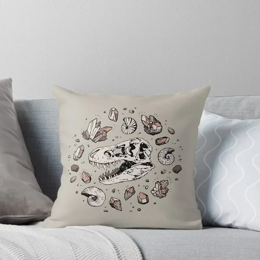 Geo-rex Vortex Rose Quartz Dinosaur Skull Fossil Art Throw Pillow pillow cover luxury Cushion Child pillows decor home pillow
Geo-rex Vortex Rose Quartz Dinosaur Skull Fossil Art Throw Pillow pillow cover luxury Cushion Child pillows decor home pillow