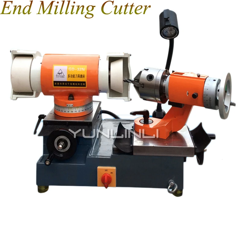 End Milling Cutter 110V/220V/380V 3600rpm Bit Grinder Drill Grinding Machine 3-50mm GD-32N
End Milling Cutter 110V/220V/380V 3600rpm Bit Grinder Drill Grinding Machine 3-50mm GD-32N
