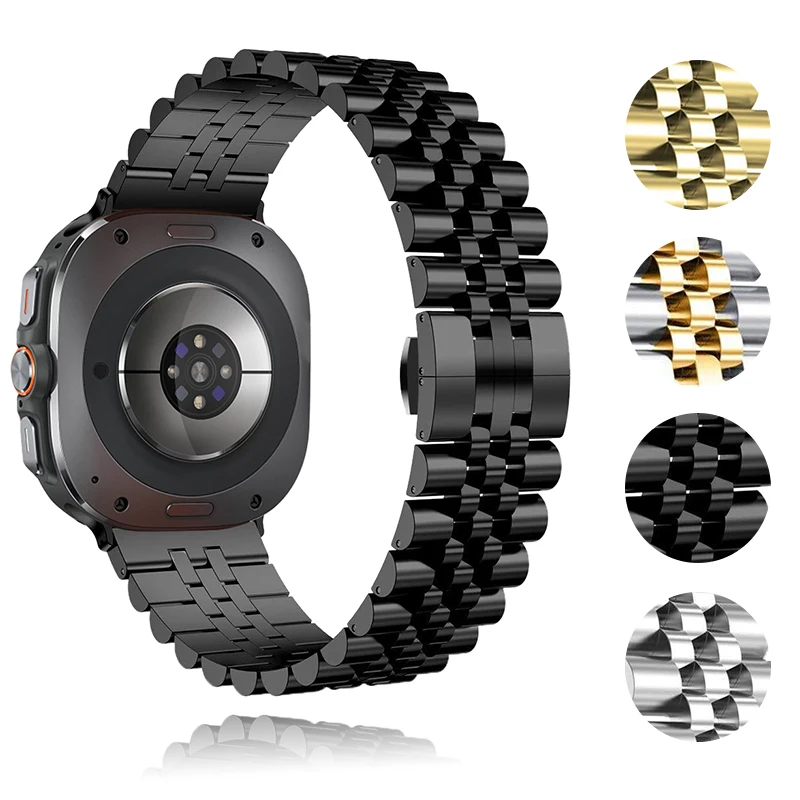Металлический ремешок для смарт-часов Samsung Galaxy Watch 7 Ultra, 47 мм, без зазора, быстрая посадка, ремешок из нержавеющей стали для часов 7 ultra, браслет
Металлический ремешок для смарт-часов Samsung Galaxy Watch 7 Ultra, 47 мм, без зазора, быстрая посадка, ремешок из нержавеющей стали для часов 7 ultra, браслет