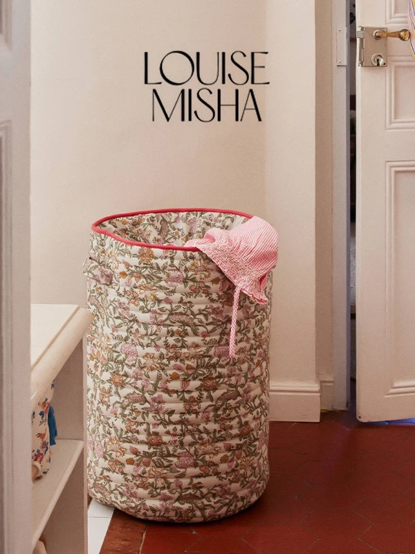 Большая корзина для хранения из хлопковой ткани с цветочным узором Louise Misha для ванной комнаты и спальни
Большая корзина для хранения из хлопковой ткани с цветочным узором Louise Misha для ванной комнаты и спальни