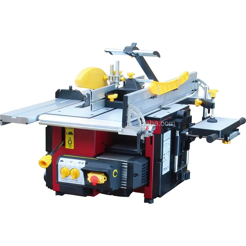 Combined Woodworking Machine Planer/thicknesser/mortiser/panel Saw/spindle Moulder 
Combined Woodworking Machine Planer/thicknesser/mortiser/panel Saw/spindle Moulder