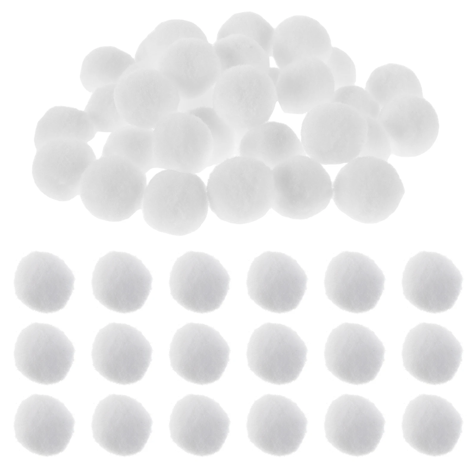 200pcs Small Wool Balls Polyester Craft Supplies Kids Projects Holiday Decorations Pure White Easy Use Building Blocks
200pcs Small Wool Balls Polyester Craft Supplies Kids Projects Holiday Decorations Pure White Easy Use Building Blocks