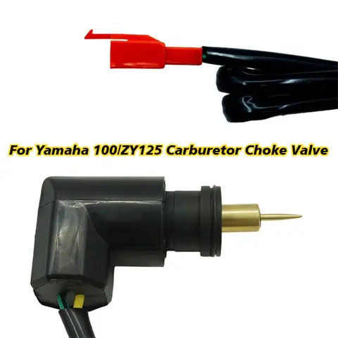 Valve d'enrichissement du carburateur pour Yamaha ZY125 JOG100 2002-2016 Cygnus ZY125 1999-2010 Convient aux modèles de scooters 100cc 4 temps