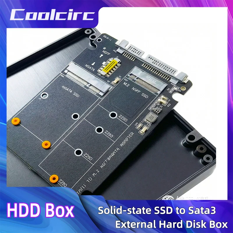 Внешний адаптер-корпус Coolcirc NGFF-SATA 3 для HDD, плата-адаптер MSATA SSD M.2 SATA для передачи данных
Внешний адаптер-корпус Coolcirc NGFF-SATA 3 для HDD, плата-адаптер MSATA SSD M.2 SATA для передачи данных