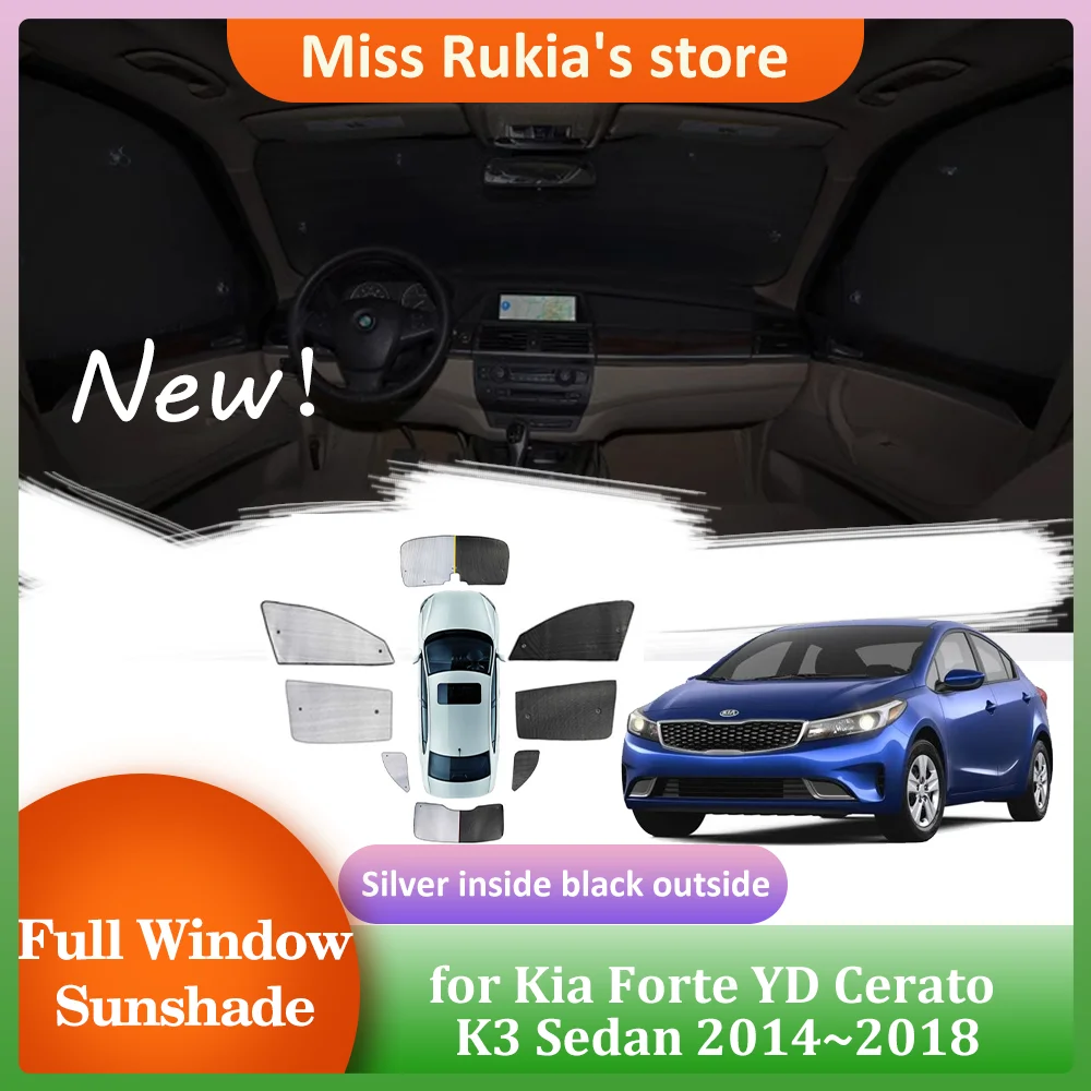 Car Sunshades for Kia Forte YD Cerato K3 Sedan 2014~2018 Roof Windows Sun Visor Side Windshield Curtain Sunroof Cover Accessorie
Car Sunshades for Kia Forte YD Cerato K3 Sedan 2014~2018 Roof Windows Sun Visor Side Windshield Curtain Sunroof Cover Accessorie