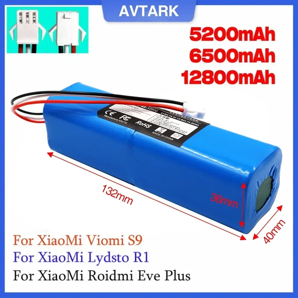 Original Lydsto R1 Rechargeable Li-ion Battery Robot Vacuum Cleaner R1 Battery Pack with Capacity 12800mAh
Original Lydsto R1 Rechargeable Li-ion Battery Robot Vacuum Cleaner R1 Battery Pack with Capacity 12800mAh