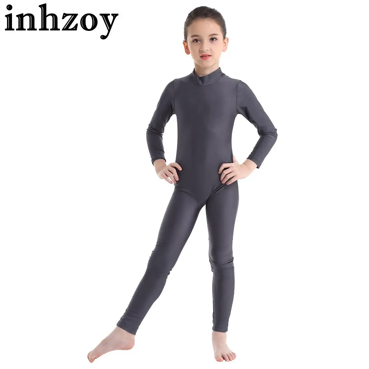 Kids Girls Ballet Gymnastics Bodysuit Dancewear Long Sleeve Solid Color Zippered Full Body Unitard Jumpsuit Child Sports Clothes
Kids Girls Ballet Gymnastics Bodysuit Dancewear Long Sleeve Solid Color Zippered Full Body Unitard Jumpsuit Child Sports Clothes