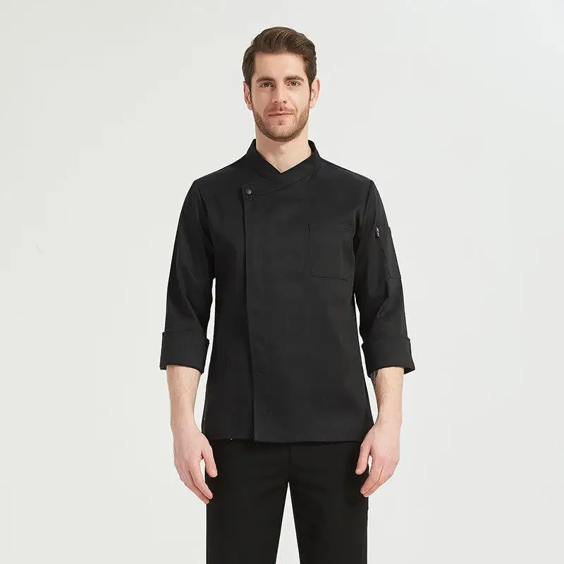 White Long Sleeve Short Sleeve Breathable Chef Uniform Black Restaurant Hotel Baking Kitchen Men Women Workwear Moisture Wicking
White Long Sleeve Short Sleeve Breathable Chef Uniform Black Restaurant Hotel Baking Kitchen Men Women Workwear Moisture Wicking