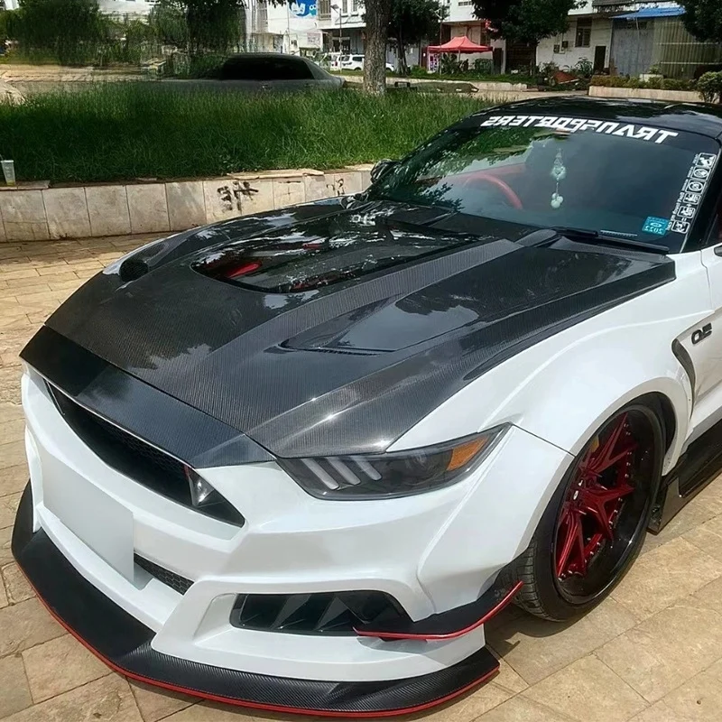New 15-23 for Mustang Carbon Fiber Hood & Engine Cover Front Auto Parts for Retrofit/Upgrade Black USA
New 15-23 for Mustang Carbon Fiber Hood & Engine Cover Front Auto Parts for Retrofit/Upgrade Black USA