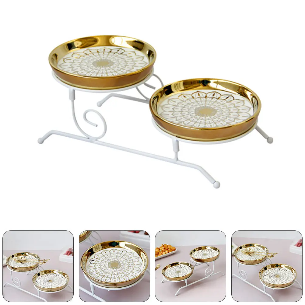 1Set Double-Layer Fruit Stand Versatile Detachable Cake Dessert Tray for Display Storage Cupcakes Cakes Candies Fruits Safe
1Set Double-Layer Fruit Stand Versatile Detachable Cake Dessert Tray for Display Storage Cupcakes Cakes Candies Fruits Safe