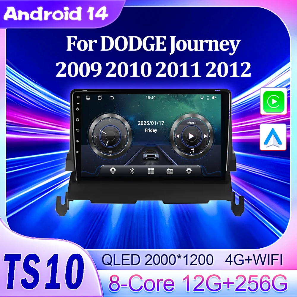 2Din Android Car Radio Multimedia Player For DODGE Journey 2009 2010 2011 2012 Autoradio CarPlay Navigation GPS Touch Screen RDS
2Din Android Car Radio Multimedia Player For DODGE Journey 2009 2010 2011 2012 Autoradio CarPlay Navigation GPS Touch Screen RDS