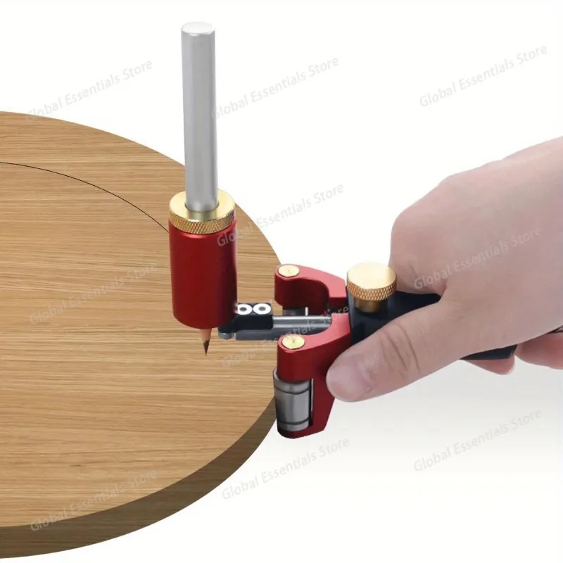 Adjustable Linear / Arc Dual-purpose Wheel Marking Scriber - Aluminum Wood Scriber Parallel Scribing Ruler Sliding Marking Gauge
Adjustable Linear / Arc Dual-purpose Wheel Marking Scriber - Aluminum Wood Scriber Parallel Scribing Ruler Sliding Marking Gauge