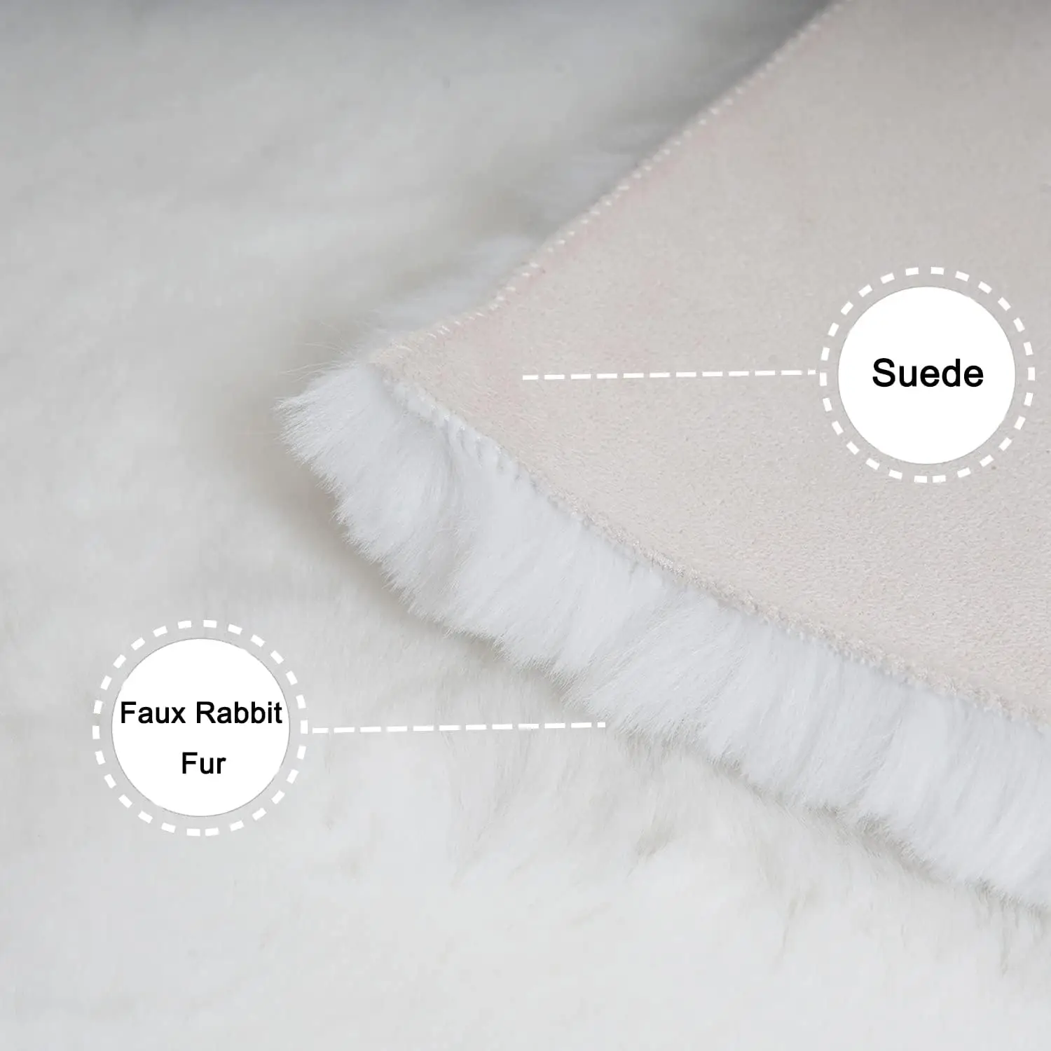 Ghouse Faux Rabbit Fur Round Rug 4Ft White Round Rugs For Bedroom Decor Fluffy Area Rugs For Living Room, No-Shedding Carpet
Ghouse Faux Rabbit Fur Round Rug 4Ft White Round Rugs For Bedroom Decor Fluffy Area Rugs For Living Room, No-Shedding Carpet
