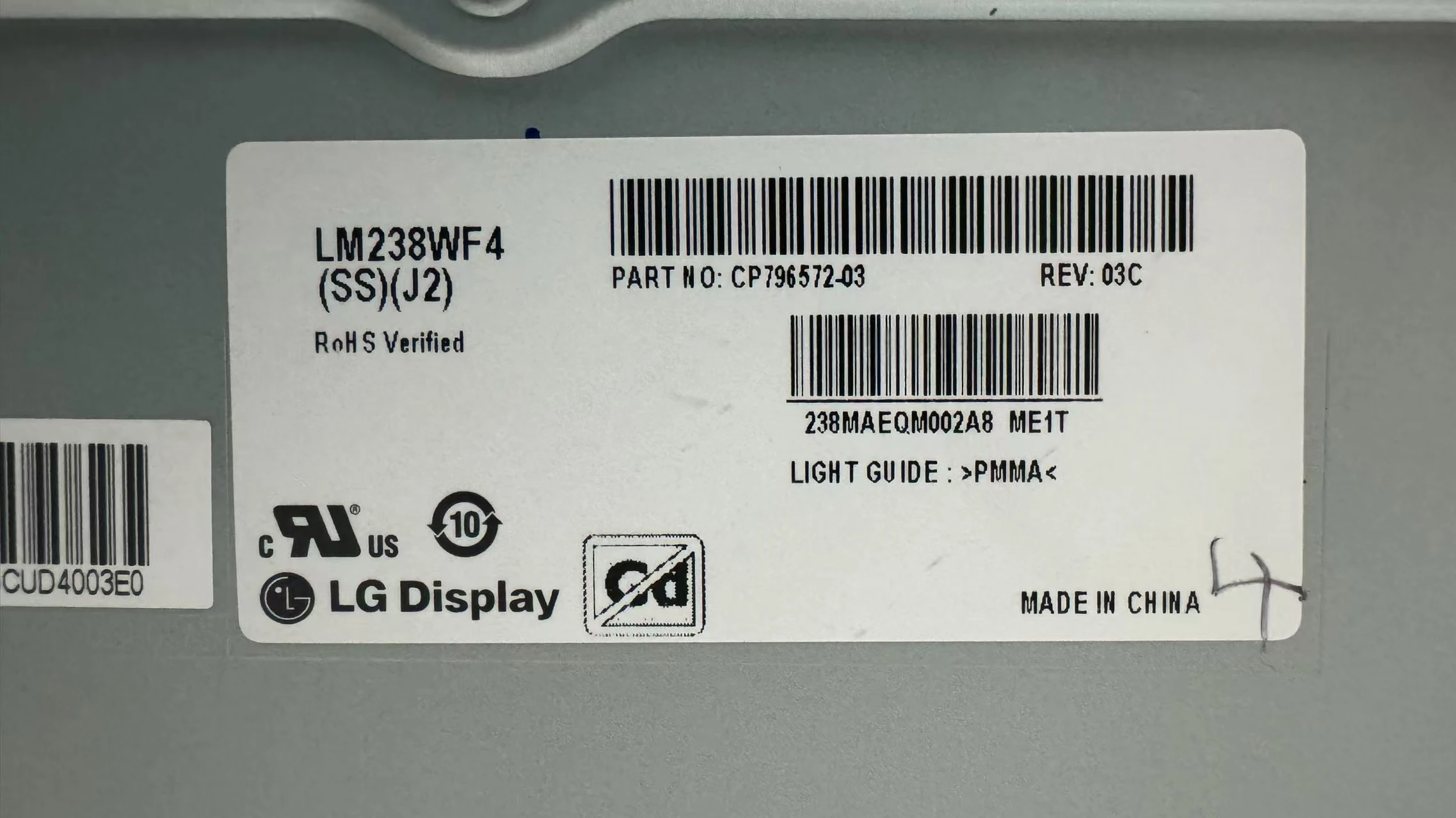 23.8" NEW Original Touch LCD Screen LM238WF4 SSJ2 FHD 60HZ 1920*1080 LM238WF4-SSJ2
23.8" NEW Original Touch LCD Screen LM238WF4 SSJ2 FHD 60HZ 1920*1080 LM238WF4-SSJ2
