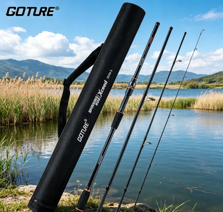 Goture 1.98-3.6M Xceed 4 Setions Travel Fishing Rod With Fuji Guide Ring Carbon Fiber Spinning Casting Lure Rod For Carp Fishing
Goture 1.98-3.6M Xceed 4 Setions Travel Fishing Rod With Fuji Guide Ring Carbon Fiber Spinning Casting Lure Rod For Carp Fishing