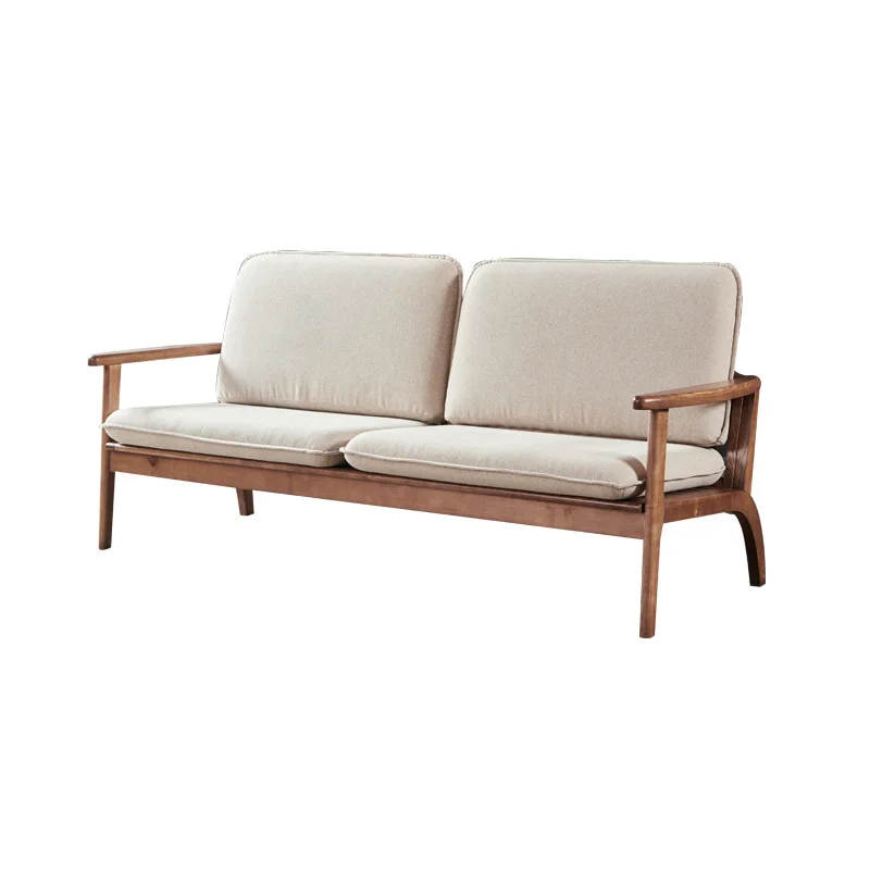 Nordic winter and summer dual-purpose solid wood sofa, small apartment three-person, simple modern sofa in the Japanese-style lo
Nordic winter and summer dual-purpose solid wood sofa, small apartment three-person, simple modern sofa in the Japanese-style lo