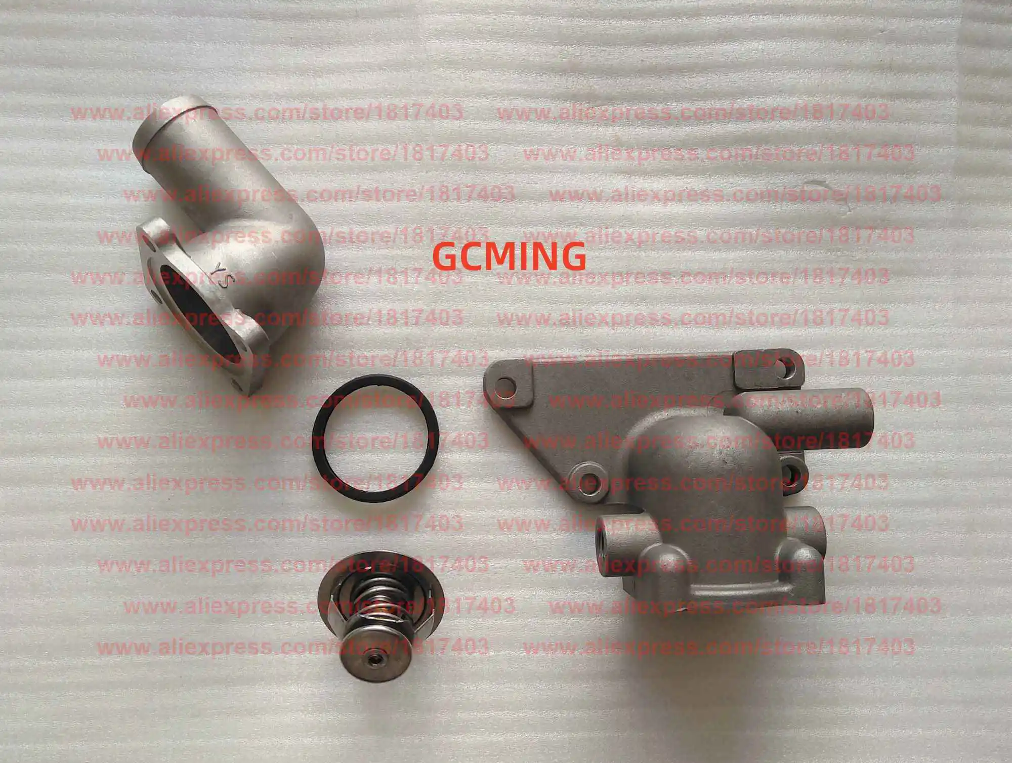 Laidong LL380 / KM385 Thermostat L375-06203 + Thermostat Cover LL380-06201-1 + Thermostat housing L375-06204
Laidong LL380 / KM385 Thermostat L375-06203 + Thermostat Cover LL380-06201-1 + Thermostat housing L375-06204