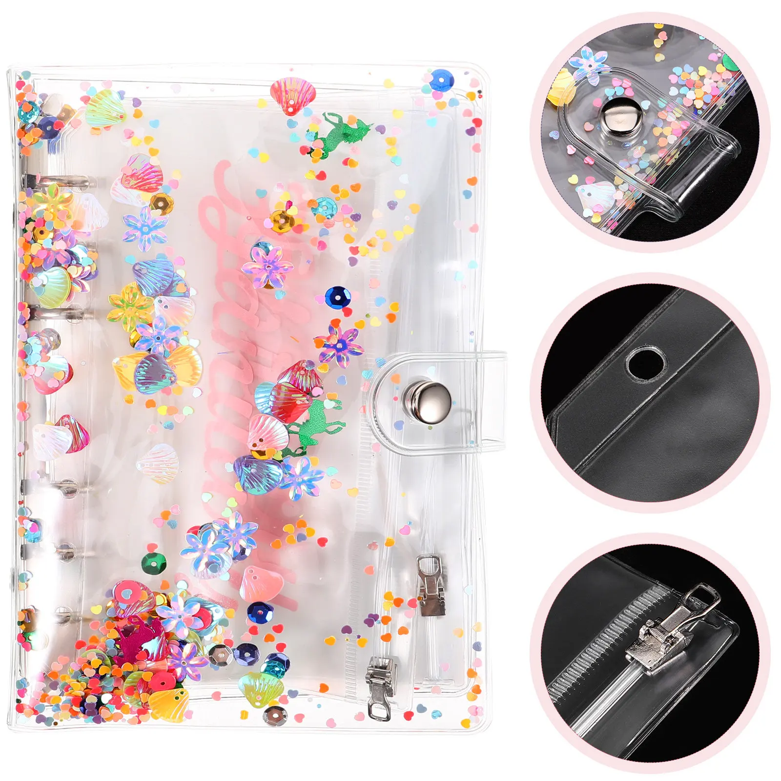 1Set Budget Binder Pockets Cash Envelope Lightweight PVC Organizer for Documents and Tickets Stable Joints Easy Carry
1Set Budget Binder Pockets Cash Envelope Lightweight PVC Organizer for Documents and Tickets Stable Joints Easy Carry