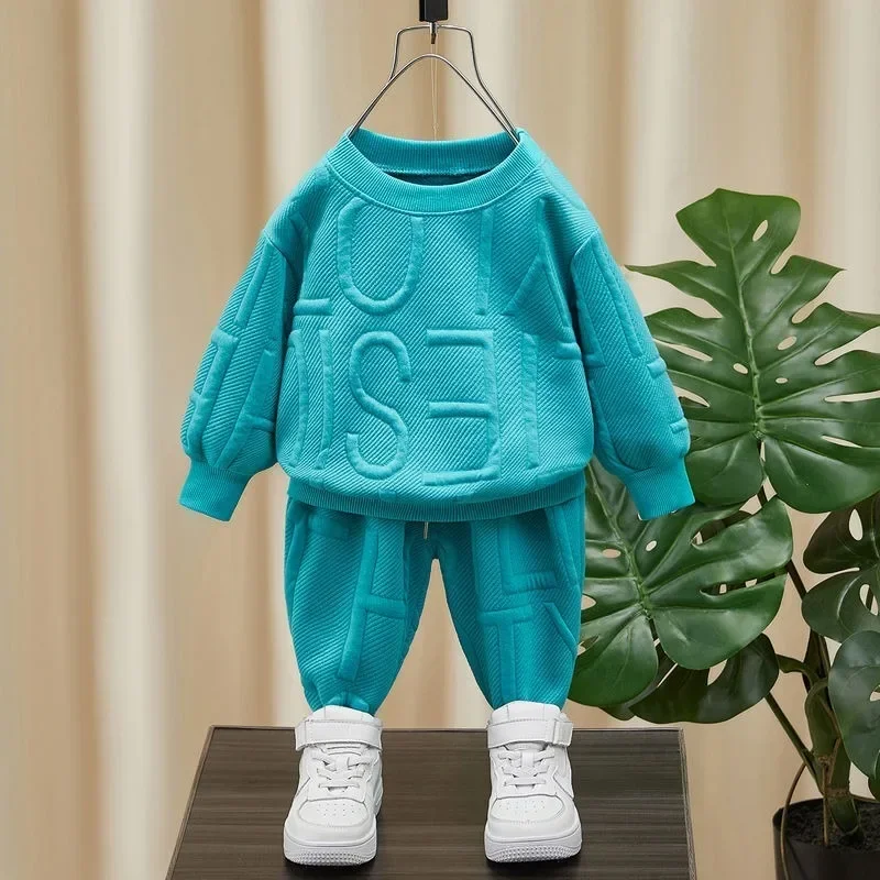 Boys 2Pcs Tracksuit Baby Girls Kids Casual Clothing Sets Baby Kids Sports Unisex Letter Pants Outfits Children Sweatshirt 1-7 Ys
Boys 2Pcs Tracksuit Baby Girls Kids Casual Clothing Sets Baby Kids Sports Unisex Letter Pants Outfits Children Sweatshirt 1-7 Ys