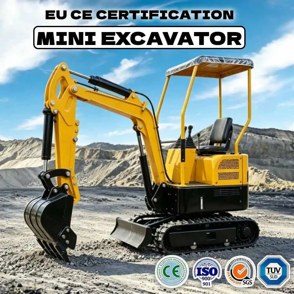 1.7/1.8Ton Mini Excavator ExcavatorsConstruction Baumaschinen For GardenRetroexcavadoras DieselCE & EPA/Euro 5
1.7/1.8Ton Mini Excavator ExcavatorsConstruction Baumaschinen For GardenRetroexcavadoras DieselCE & EPA/Euro 5