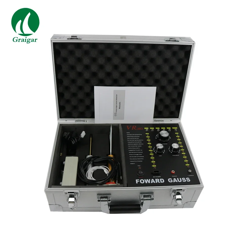 VR5000 Металлоискатель Гаусса вперед Подземный металлоискатель дальнего действия Медный детектор
VR5000 Металлоискатель Гаусса вперед Подземный металлоискатель дальнего действия Медный детектор