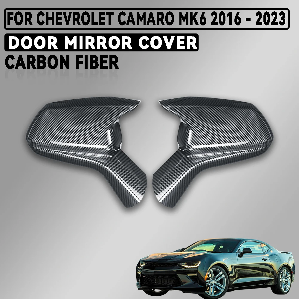For Chevrolet Camaro MK6 2016 - 2023 Car Door Mirror Cover Abs Piano Black and Carbon Fiber Car Accessories Exterior Decorate
For Chevrolet Camaro MK6 2016 - 2023 Car Door Mirror Cover Abs Piano Black and Carbon Fiber Car Accessories Exterior Decorate