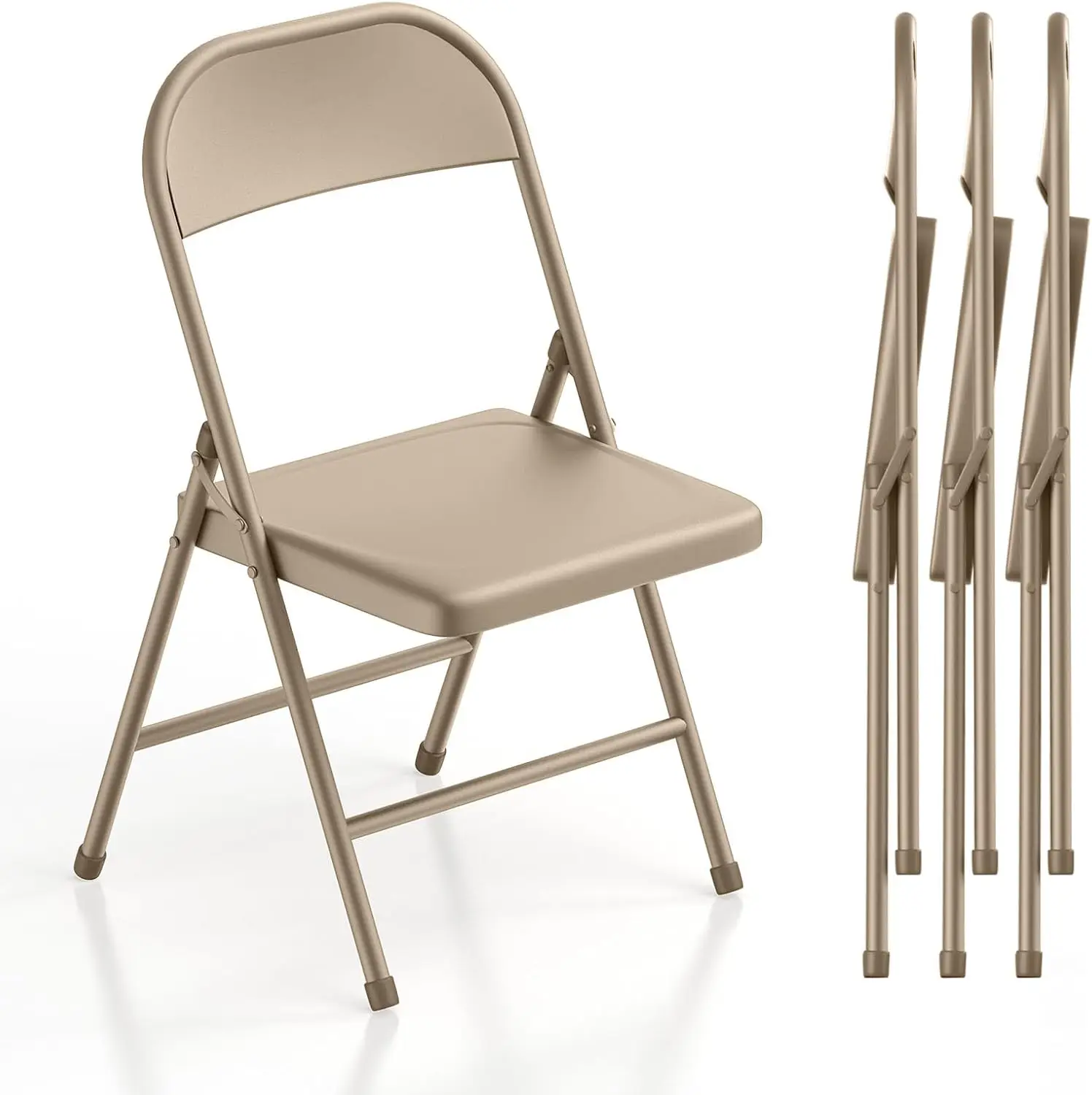 4 Pa Metal Folding Chair With Steel Seat And Double Braced Frame, Foldable Chairs For Parties, Meetings And Outdoor Events, No
4 Pa Metal Folding Chair With Steel Seat And Double Braced Frame, Foldable Chairs For Parties, Meetings And Outdoor Events, No