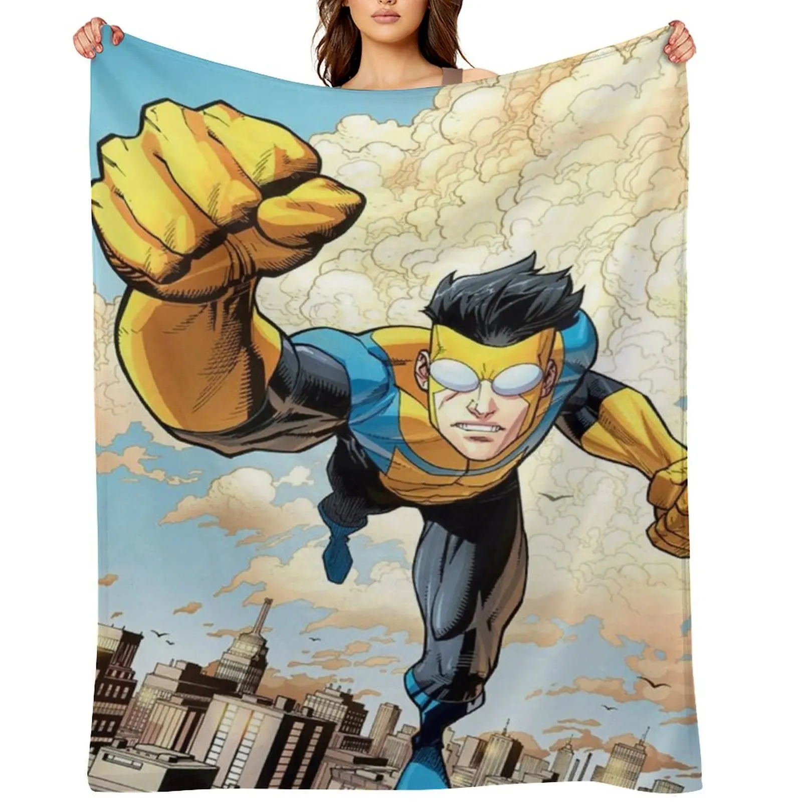 Invincible Throw Blanket Picnic Decorative Sofa Thermal blankets and throws Blankets
Invincible Throw Blanket Picnic Decorative Sofa Thermal blankets and throws Blankets