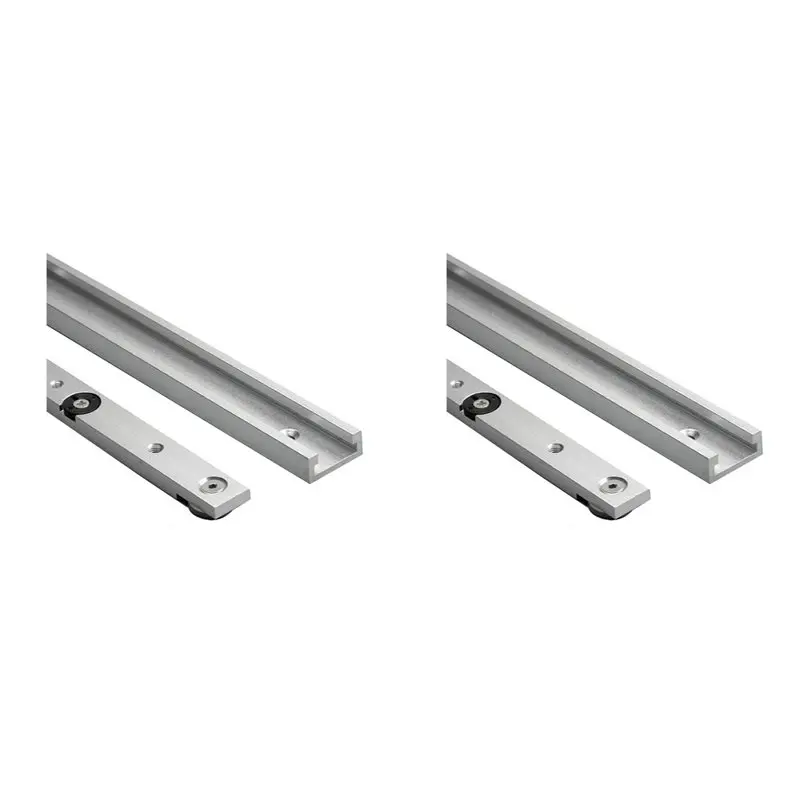 LLCS-2Set 300Mm T Slot Miter Bar Slider Kit,Aluminum Alloy T-Shaped Rail Slider With Wheels Non Perforated T-Shaped Bar Guide
LLCS-2Set 300Mm T Slot Miter Bar Slider Kit,Aluminum Alloy T-Shaped Rail Slider With Wheels Non Perforated T-Shaped Bar Guide