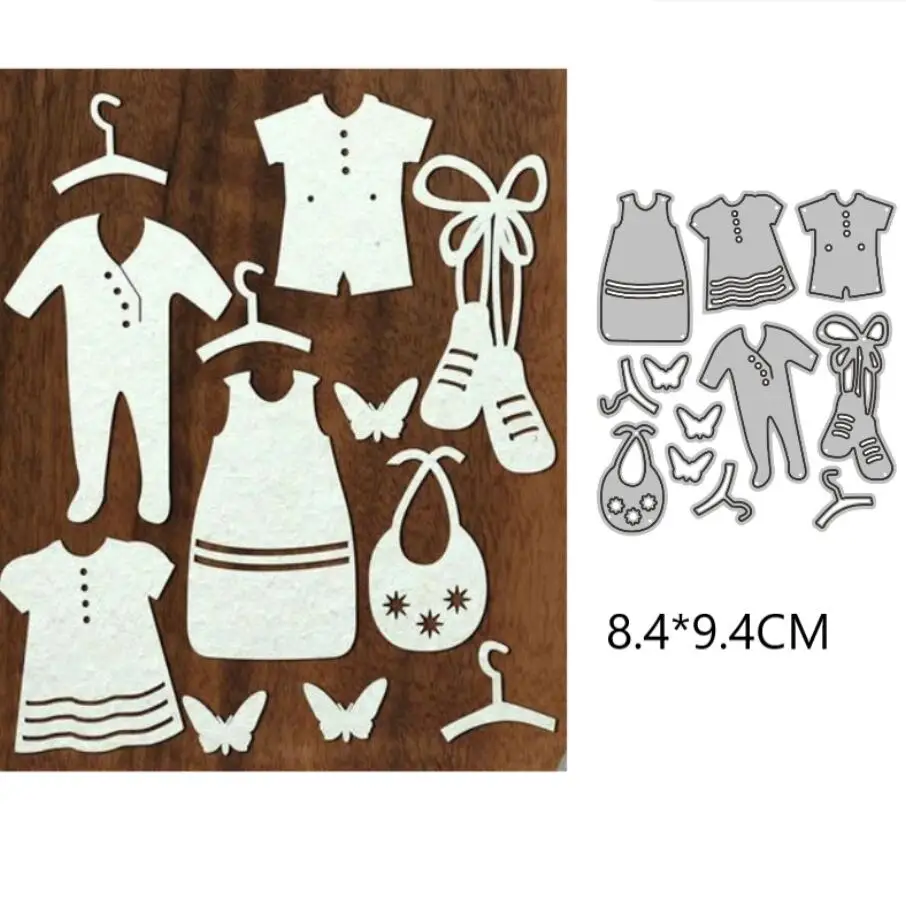 Baby Clothes metal cutting dies mold Scrapbooking decoration paper craft knife mould blade punch template Embossing stencils1pcs
Baby Clothes metal cutting dies mold Scrapbooking decoration paper craft knife mould blade punch template Embossing stencils1pcs