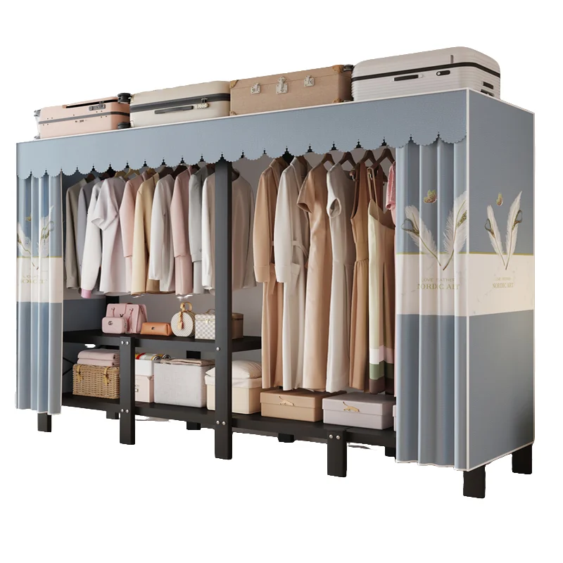 Folding Wardrobe Dormitory Steel Simple Cabinet Bedroom Wardrobe Modern Simple Pipe Cloth Assembly Storage Reinforced
Folding Wardrobe Dormitory Steel Simple Cabinet Bedroom Wardrobe Modern Simple Pipe Cloth Assembly Storage Reinforced