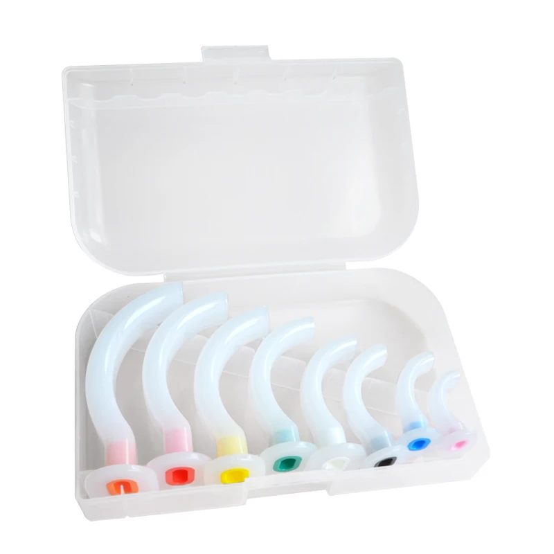 8PCS Disposable Medical Anesthesia Oral Airway Tube Oropharyngeal Gas Guide Throat Pipe for CPR First Aid Respiration B1
8PCS Disposable Medical Anesthesia Oral Airway Tube Oropharyngeal Gas Guide Throat Pipe for CPR First Aid Respiration B1