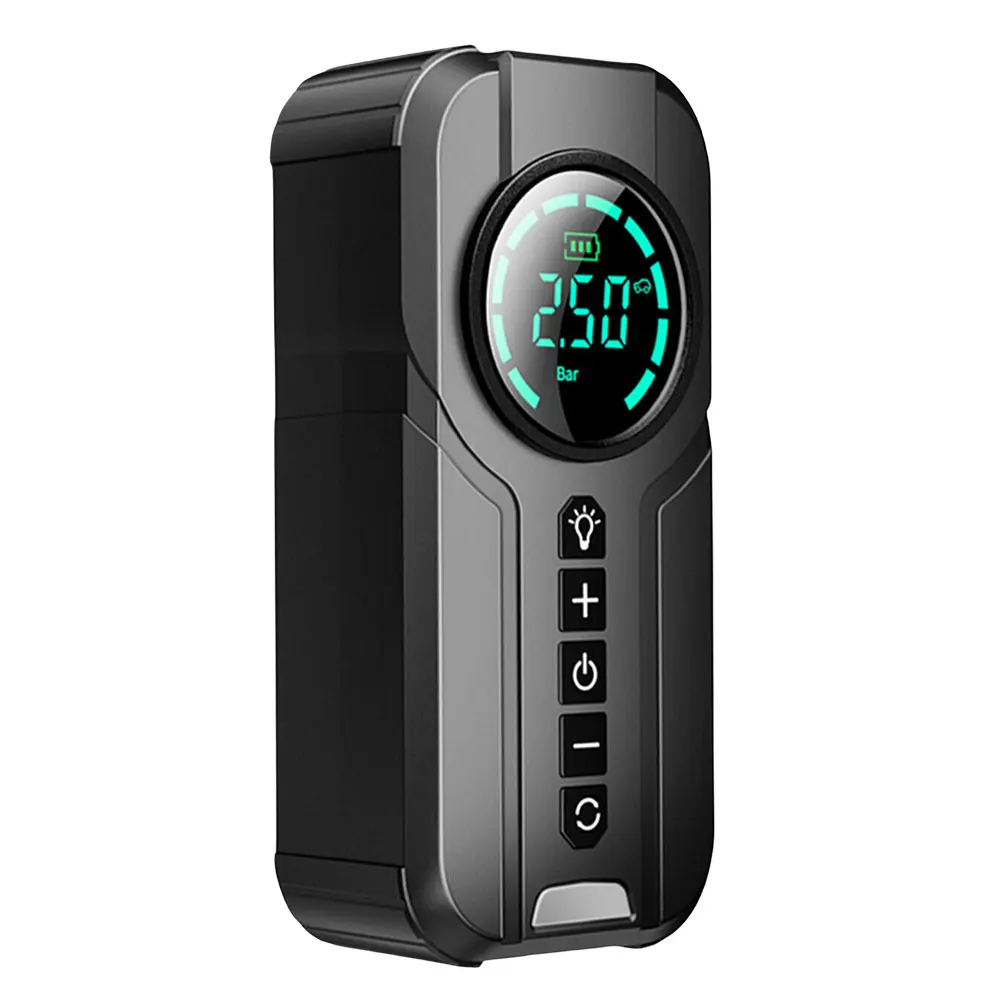 Портативный автомобильный компрессор 12В 100Вт, цифровой беспроводной насос для накачивания шин автомобилей, мотоциклов, велосипедов, лодок и другой техники
Портативный автомобильный компрессор 12В 100Вт, цифровой беспроводной насос для накачивания шин автомобилей, мотоциклов, велосипедов, лодок и другой техники