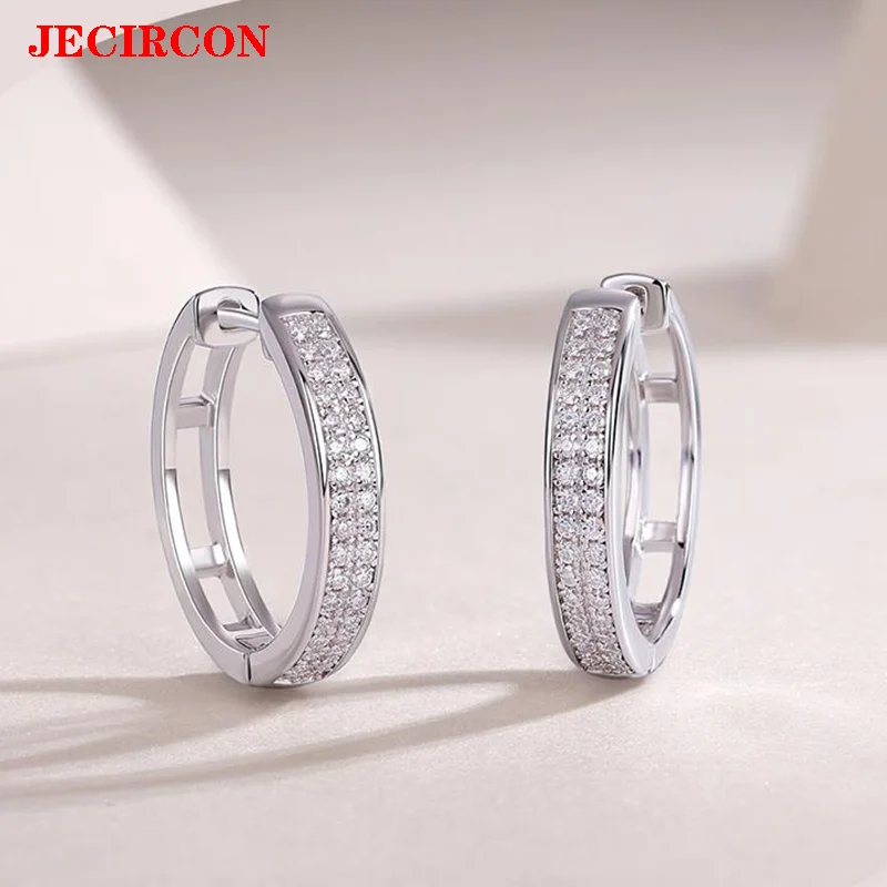Серьги-кольца JECIRCON из стерлингового серебра 925 пробы с муассанитом, украшенные ослепительными камнями из муассанита 68 x 1 мм, блестящие и роскошные
Серьги-кольца JECIRCON из стерлингового серебра 925 пробы с муассанитом, украшенные ослепительными камнями из муассанита 68 x 1 мм, блестящие и роскошные