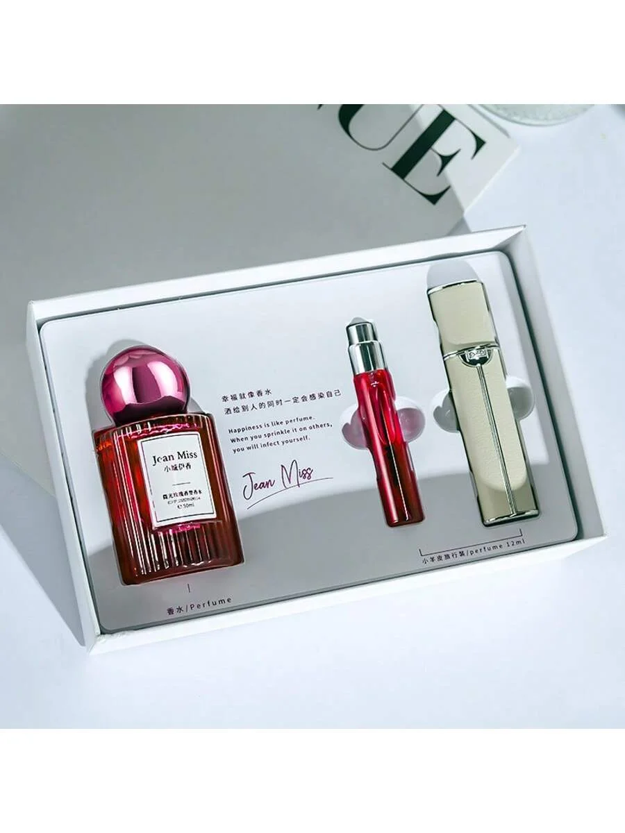 Женские духи высокого качества, 120 мл, парфюмерия, женская подарочная коробка, набор из 4 предметов, Parfum Femme, стойкий аромат, спрей с цветочным фруктовым ароматом
Женские духи высокого качества, 120 мл, парфюмерия, женская подарочная коробка, набор из 4 предметов, Parfum Femme, стойкий аромат, спрей с цветочным фруктовым ароматом