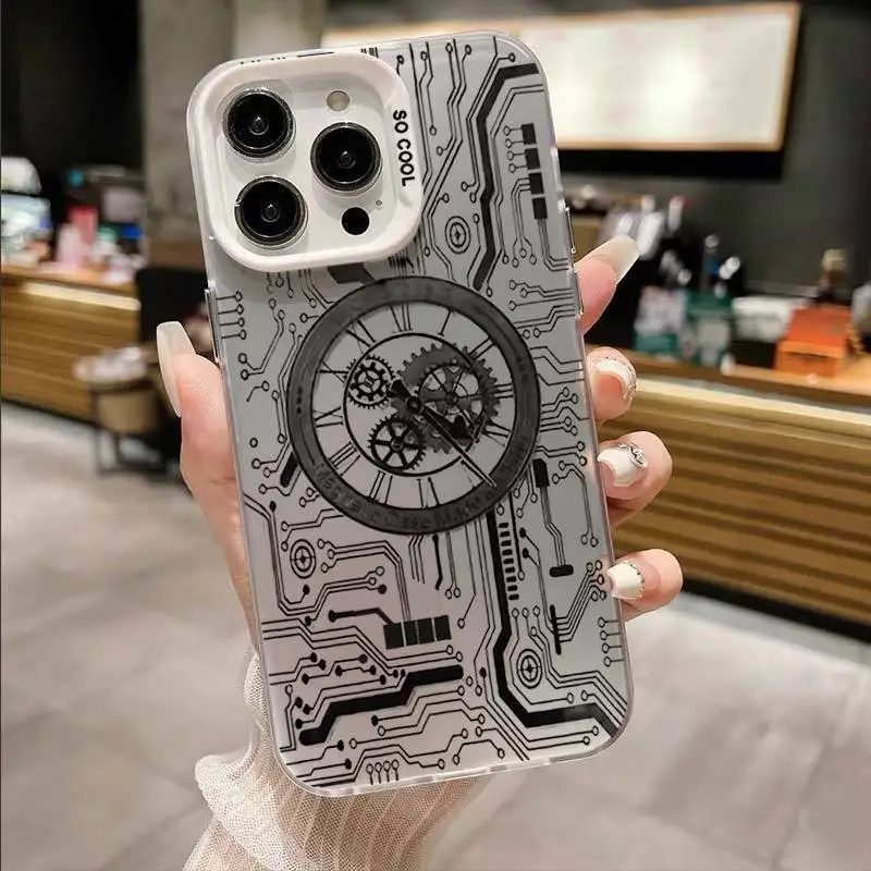 Technology creative cover Phone Cases for iPhone 15 ProMax 14 11 12 13 15 Pro XSMax 7 8 Plus X XR Mini Shockproof Bumper Cover
Technology creative cover Phone Cases for iPhone 15 ProMax 14 11 12 13 15 Pro XSMax 7 8 Plus X XR Mini Shockproof Bumper Cover