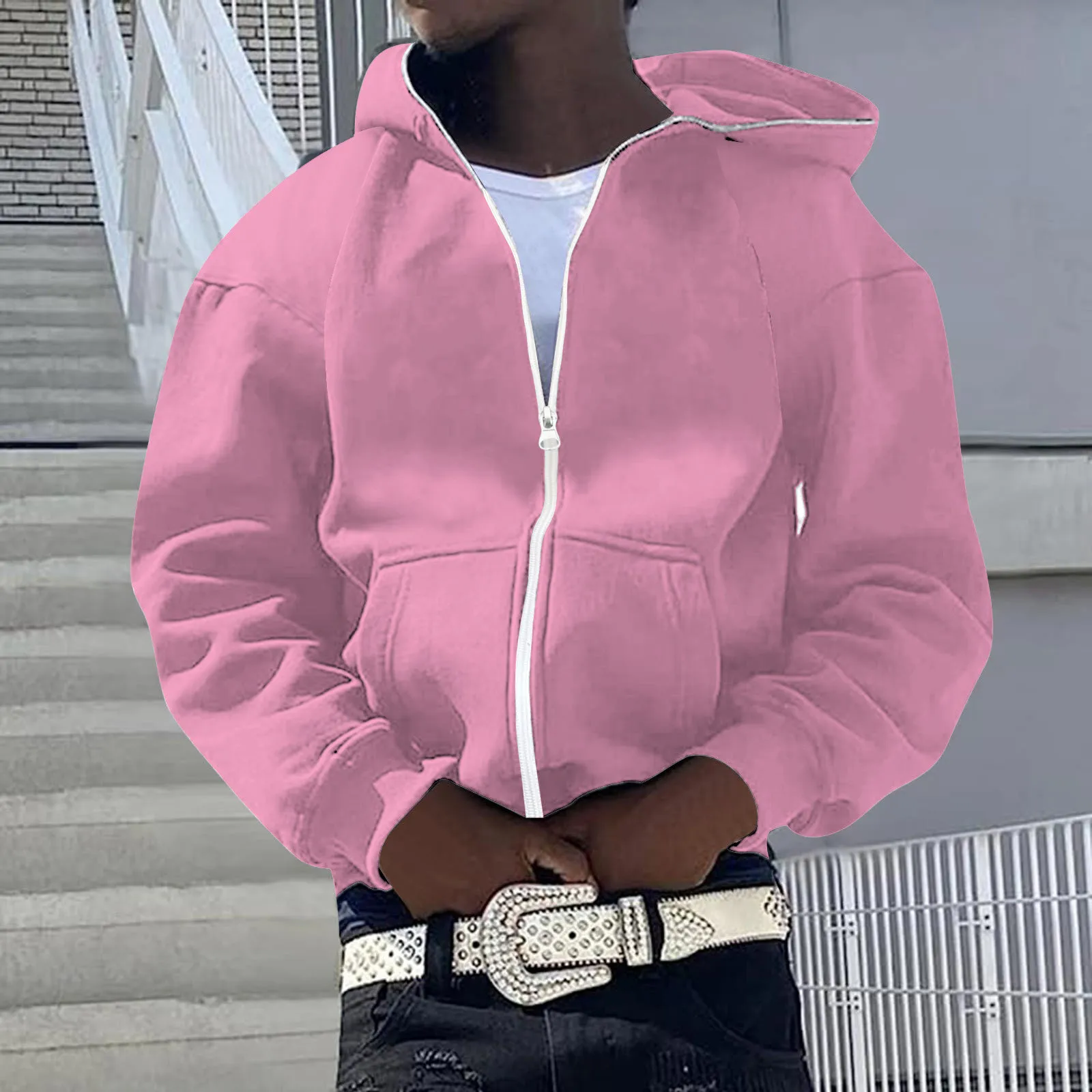 Mens And Womens Hooded Sweater European And Personality Trend Embroidery Casual Hip Hop Windbreaker Casual Retro
Mens And Womens Hooded Sweater European And Personality Trend Embroidery Casual Hip Hop Windbreaker Casual Retro