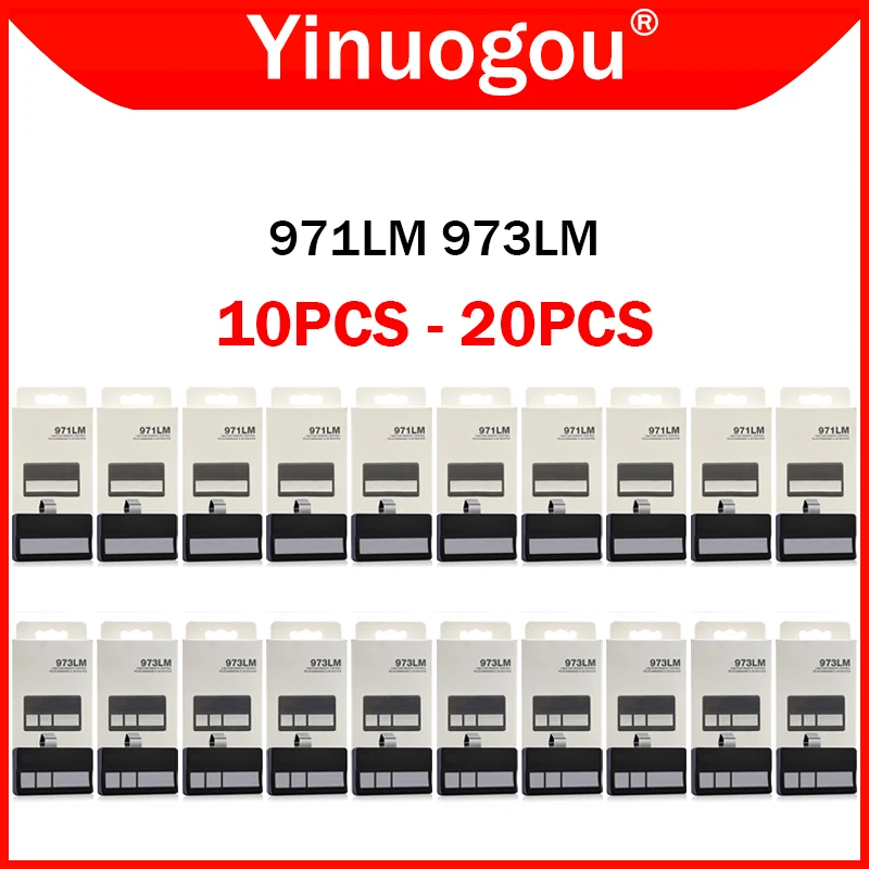 10PCS 20PCS 973LM 971LM 972LM 974LM 970LM 950CB 953CB 956CB 91LM 92LM 94LM 96LM Garage Door Remote Control Garage Door Opener
10PCS 20PCS 973LM 971LM 972LM 974LM 970LM 950CB 953CB 956CB 91LM 92LM 94LM 96LM Garage Door Remote Control Garage Door Opener