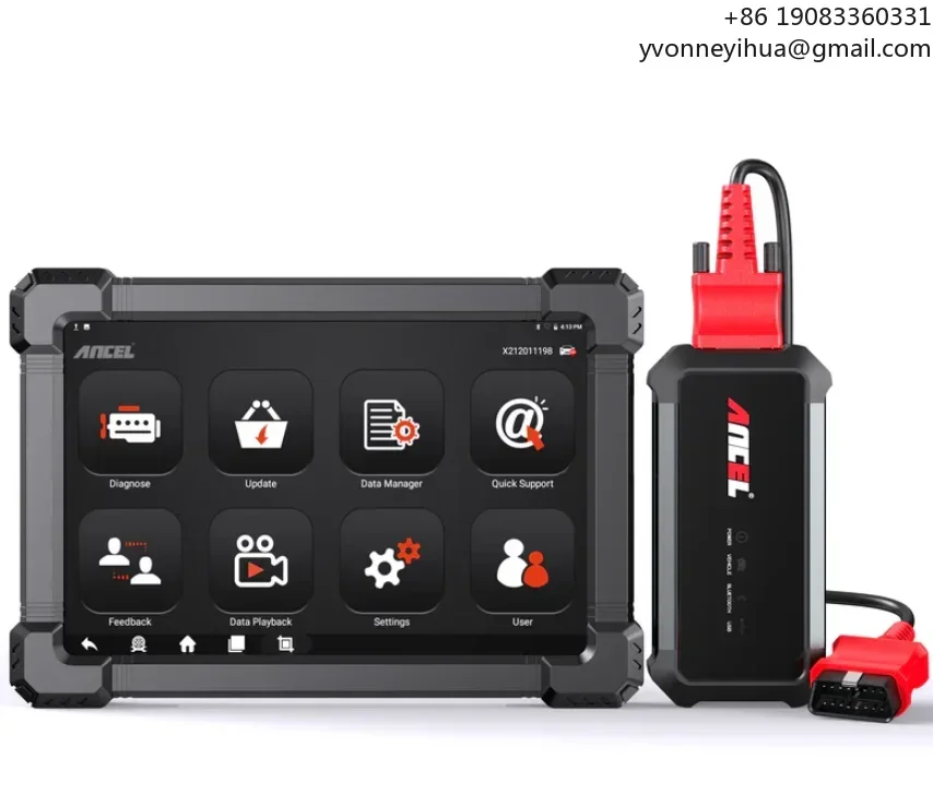 Диагностический инструмент для грузовиков ANCEL X7HD, Полнофункциональная система DPF ABS ECU, сканер сброса, программирование кодирования + 15 сбросов + активное тестирование
Диагностический инструмент для грузовиков ANCEL X7HD, Полнофункциональная система DPF ABS ECU, сканер сброса, программирование кодирования + 15 сбросов + активное тестирование