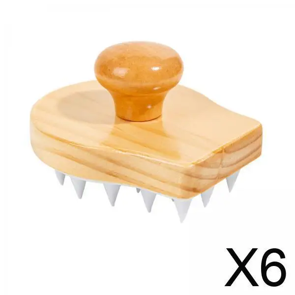 Scalp Massager Wooden Hair Shampoo Brush Gentle Massage Comb Wet and Dry Hairbrushes for Pets and Adults
Scalp Massager Wooden Hair Shampoo Brush Gentle Massage Comb Wet and Dry Hairbrushes for Pets and Adults