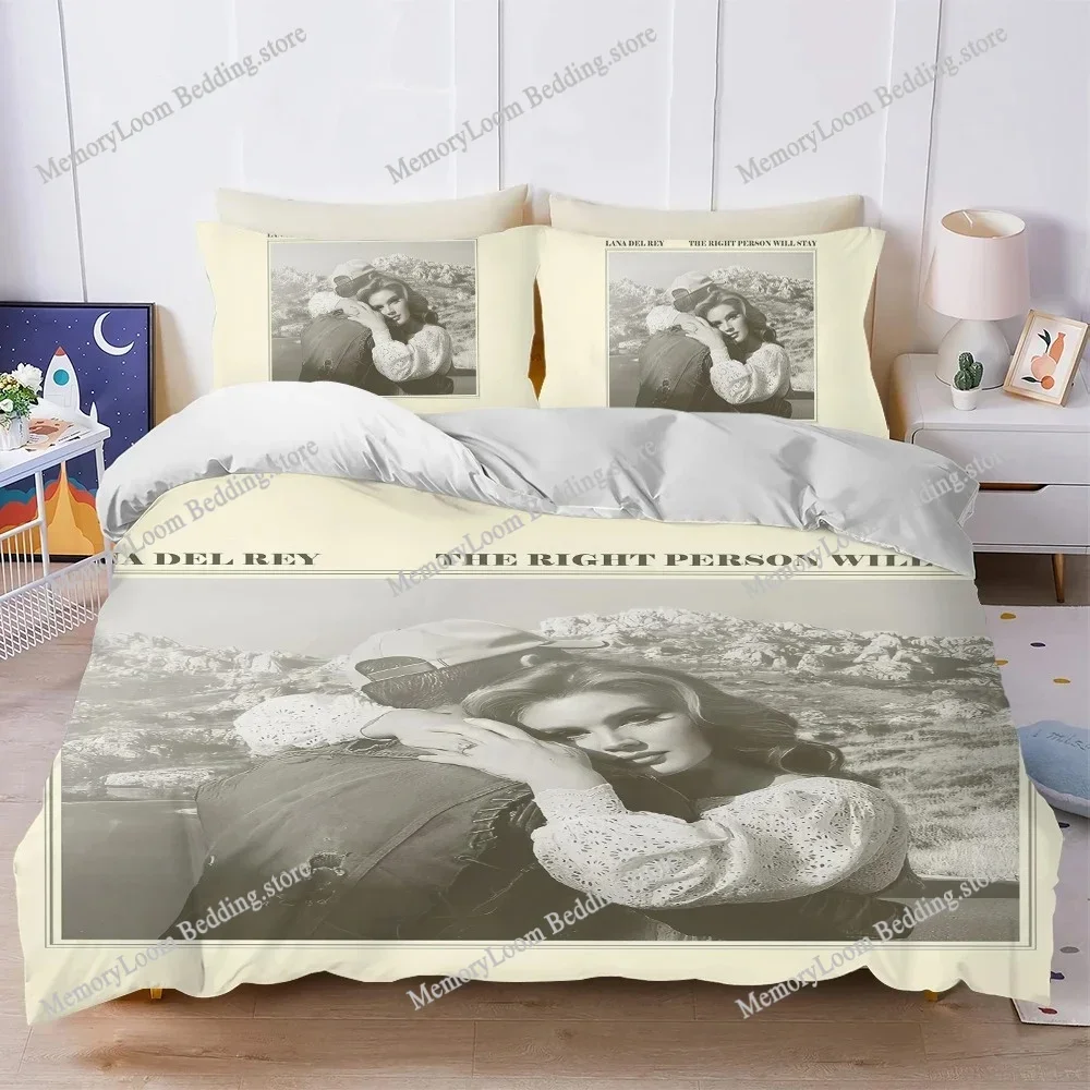 Singer L-Lana Del-Rey Music Duvet Cover Set Style Bedding Soft Laundry Cotton Bed Four Seasons Student Dormitory Home Textile741
Singer L-Lana Del-Rey Music Duvet Cover Set Style Bedding Soft Laundry Cotton Bed Four Seasons Student Dormitory Home Textile741