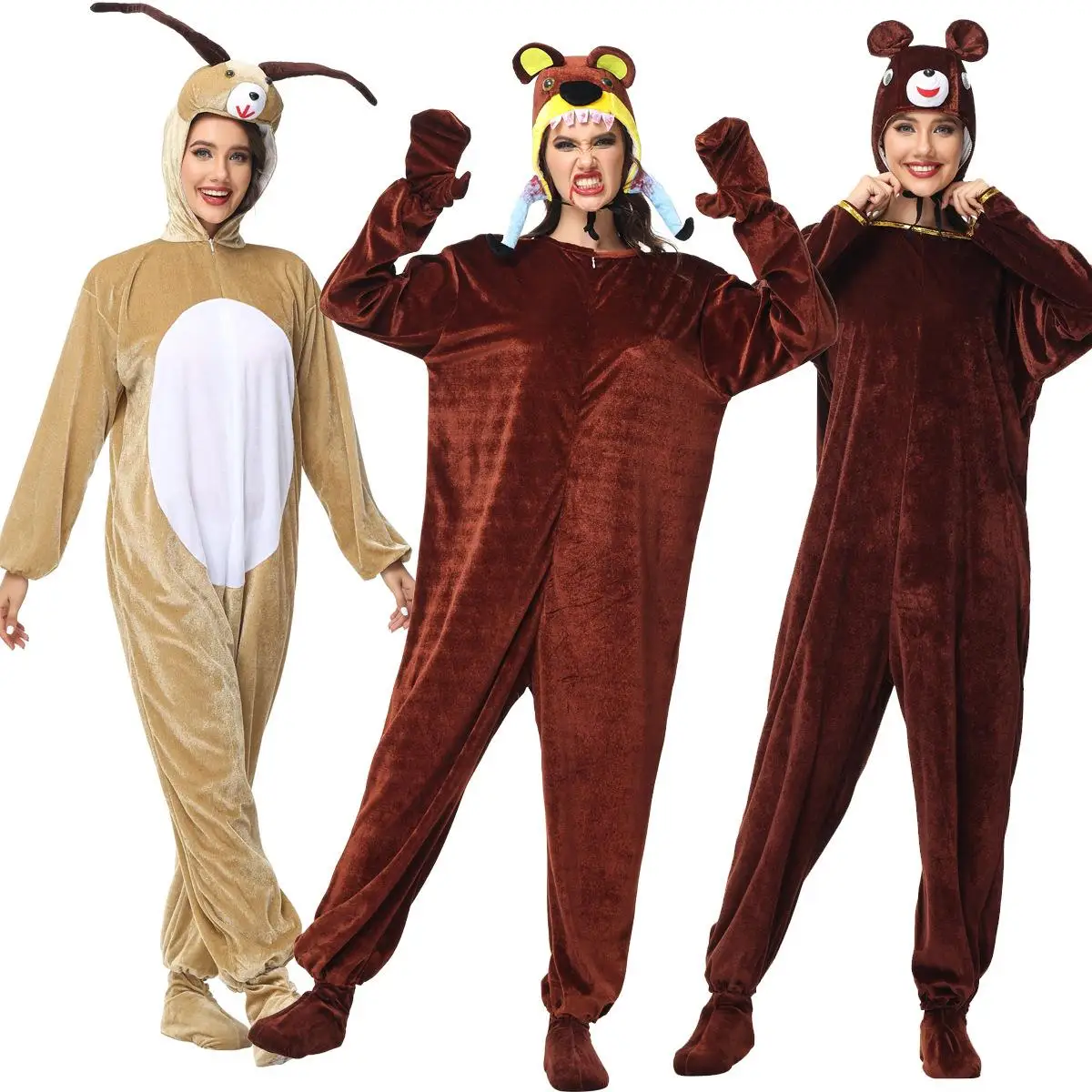 Halloween Adult Animal Role-playing Cosplay Costume Brown Bear Goat Performer Stage Performance Gifts Traditional Chinese Cos...
Halloween Adult Animal Role-playing Cosplay Costume Brown Bear Goat Performer Stage Performance Gifts Traditional Chinese Cos...