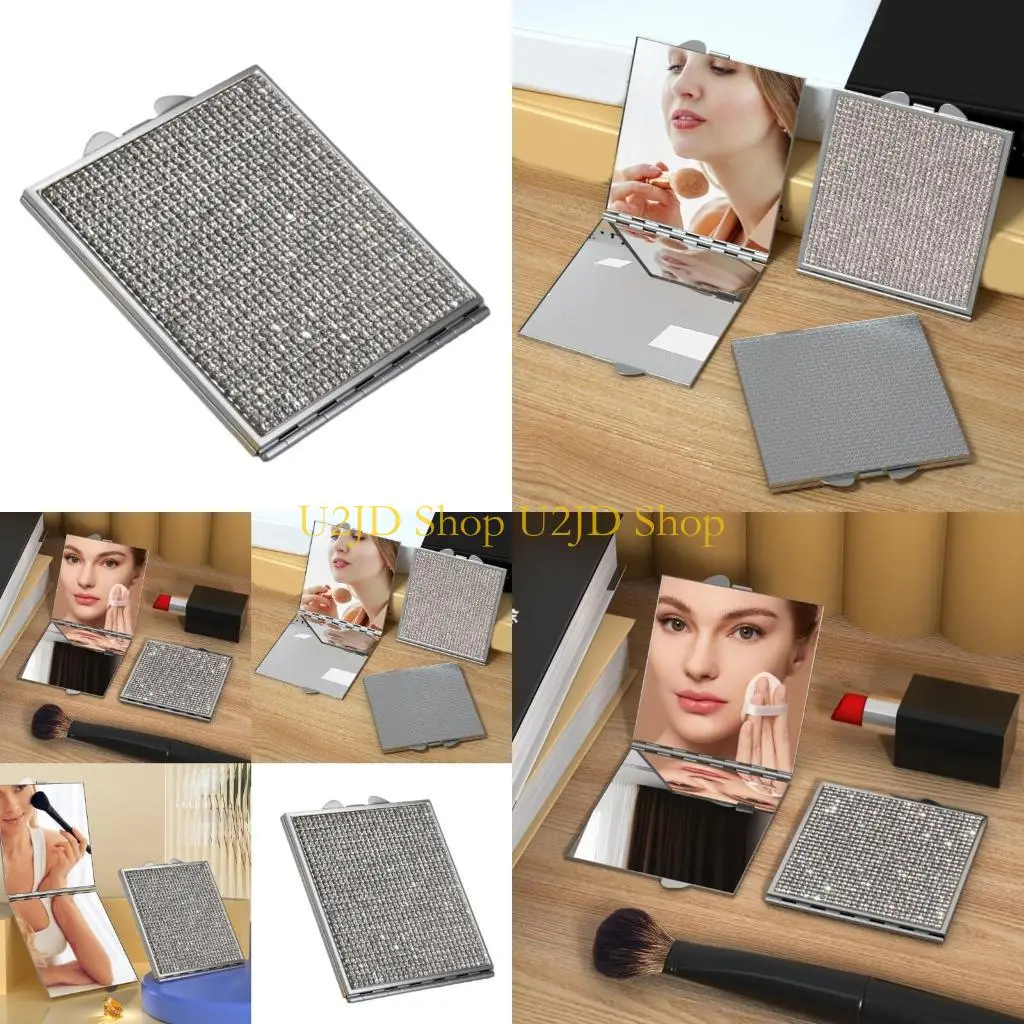 U2JD дорожное косметическое зеркало, компактное косметическое зеркало, портативное двустороннее косметическое зеркало, карманное
U2JD дорожное косметическое зеркало, компактное косметическое зеркало, портативное двустороннее косметическое зеркало, карманное