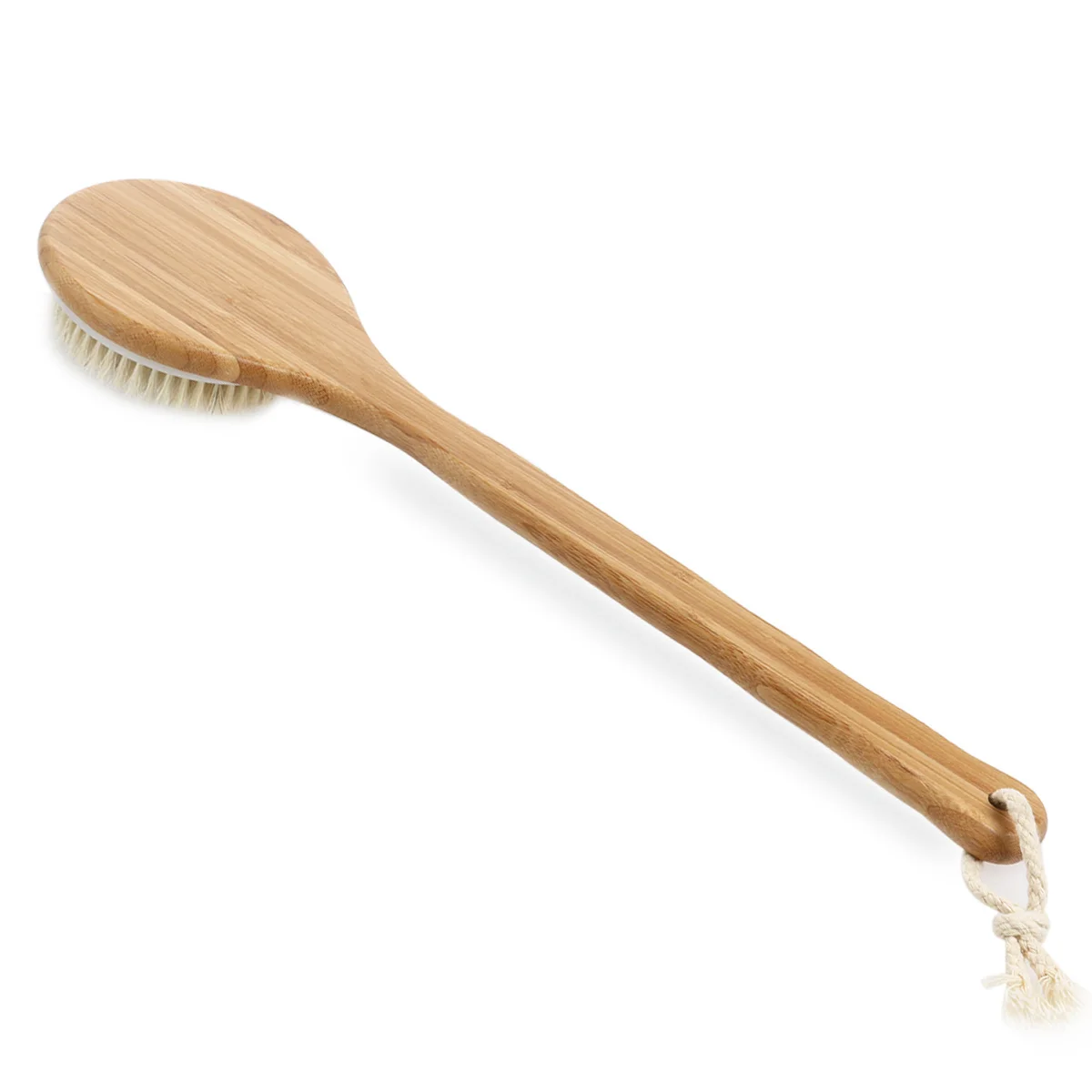 Pig Bristle Bath Brush 41X10.5Cm Bamboo Handle Exfoliating Body Scrub Tool For Detox Smooth Skin Bamboo
Pig Bristle Bath Brush 41X10.5Cm Bamboo Handle Exfoliating Body Scrub Tool For Detox Smooth Skin Bamboo