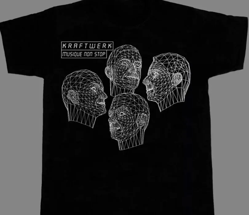 Винтажная рубашка Kraftwerk Band Techno Pop, классические черные унисекс S-2345XLFunny Gift, мужские укороченные футболки большого размера
Винтажная рубашка Kraftwerk Band Techno Pop, классические черные унисекс S-2345XLFunny Gift, мужские укороченные футболки большого размера