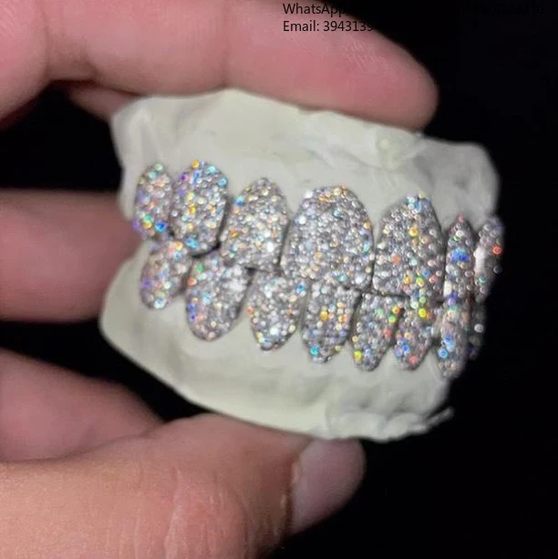 Custom Made Teeth Grillz Jewelry Vvs Moissanite Diamond Tooth Grillz 10k 14k 18k Gold Silver Iced Out Grillz For Teeth
Custom Made Teeth Grillz Jewelry Vvs Moissanite Diamond Tooth Grillz 10k 14k 18k Gold Silver Iced Out Grillz For Teeth