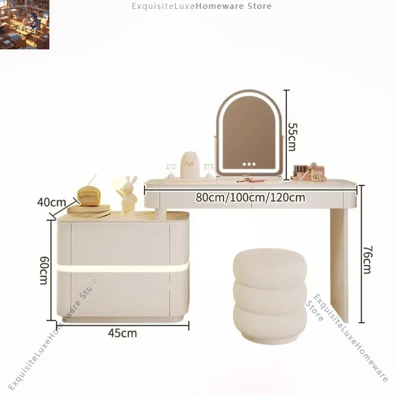 Luxury White Vanity Table Drawer Organizer Simple Makeup Vanity Table Stylish Nordic Chair Muebles De Dormitorio Furniture
Luxury White Vanity Table Drawer Organizer Simple Makeup Vanity Table Stylish Nordic Chair Muebles De Dormitorio Furniture