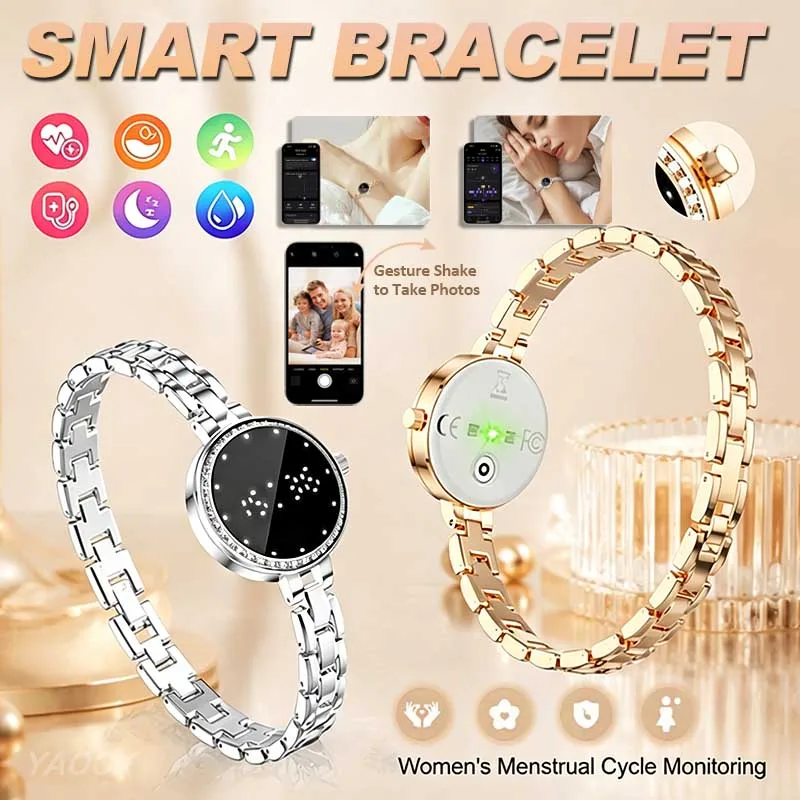 New Fashionable Smart Watch Heart Rate Blood Oxygen Gesture Shake To Take Photos Women's Health Bluetooth Call Sports Smartwatch
New Fashionable Smart Watch Heart Rate Blood Oxygen Gesture Shake To Take Photos Women's Health Bluetooth Call Sports Smartwatch